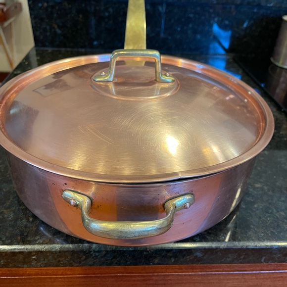 ODI Copper Sauté Pan 5.5 Qt - Picture 2 of 8